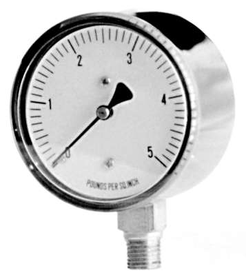 low pressure steam gauge